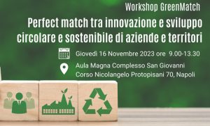 16 novembre 2023 – Partecipa al Primo Workshop per la Sostenibilità!