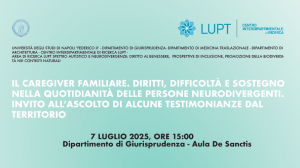 Il caregiver familiare al centro del dibattito: evento alla Federico II per diritti e sostegno