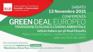 Green Deal europeo – Transizione ecologica e danno ambientale