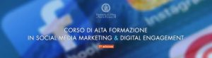 Corso di Alta Formazione in “Social Media Marketing & Digital Engagement” – SoMEN – Edizione 2021