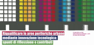 Riqualificare le aree periferiche urbane mediante innovazione tecnologica