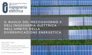 Il ruolo del Mezzogiorno e dell’energia elettrica nell’ambito della diversificazione energetica